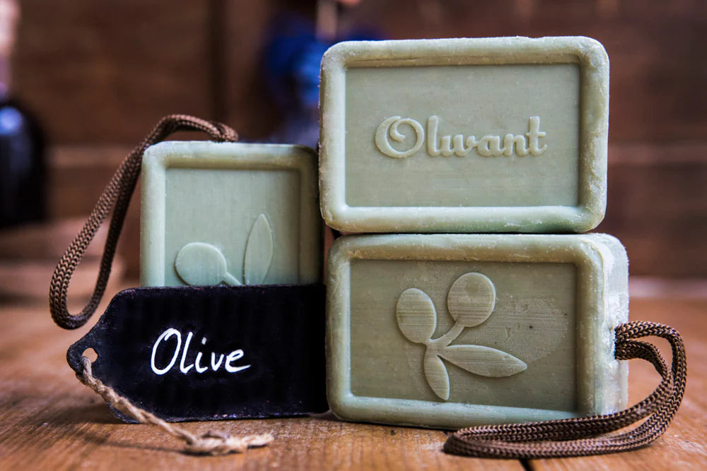 Olive mit Band