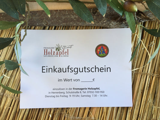 Genussgutschein