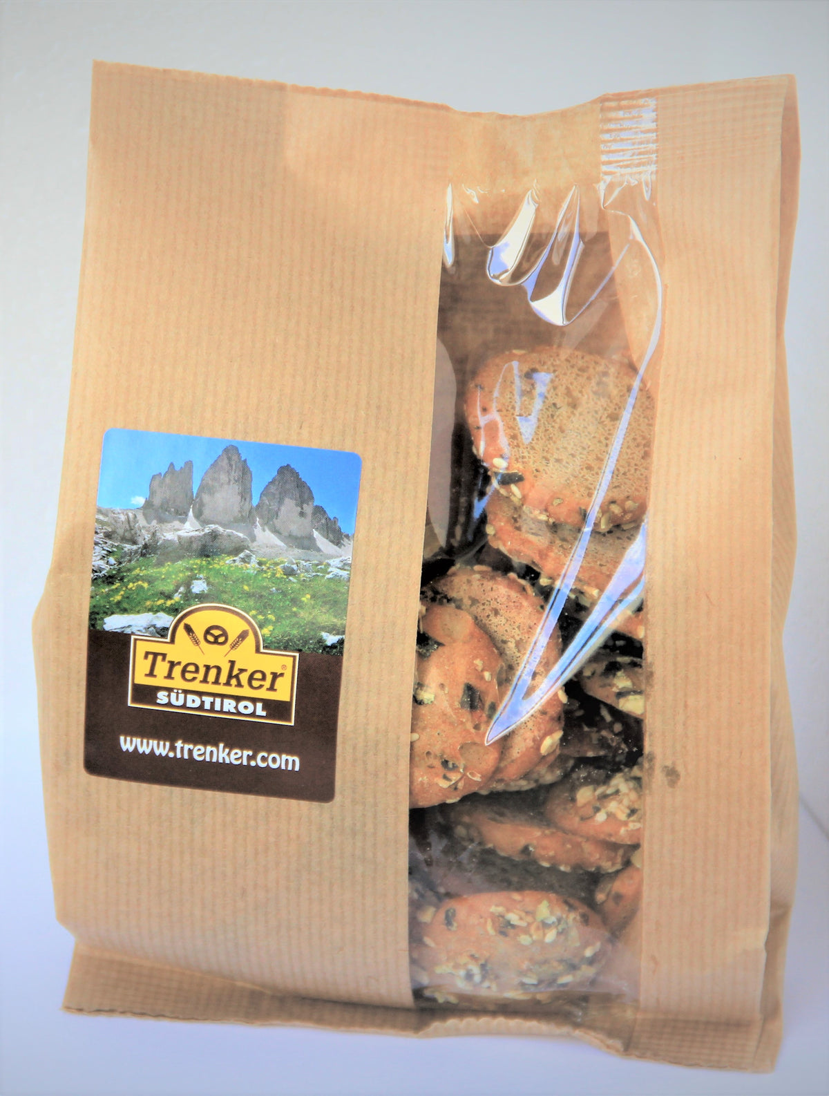 Südtiroler Mini Schüttelbrot mit Kürbiskernen und Sesam